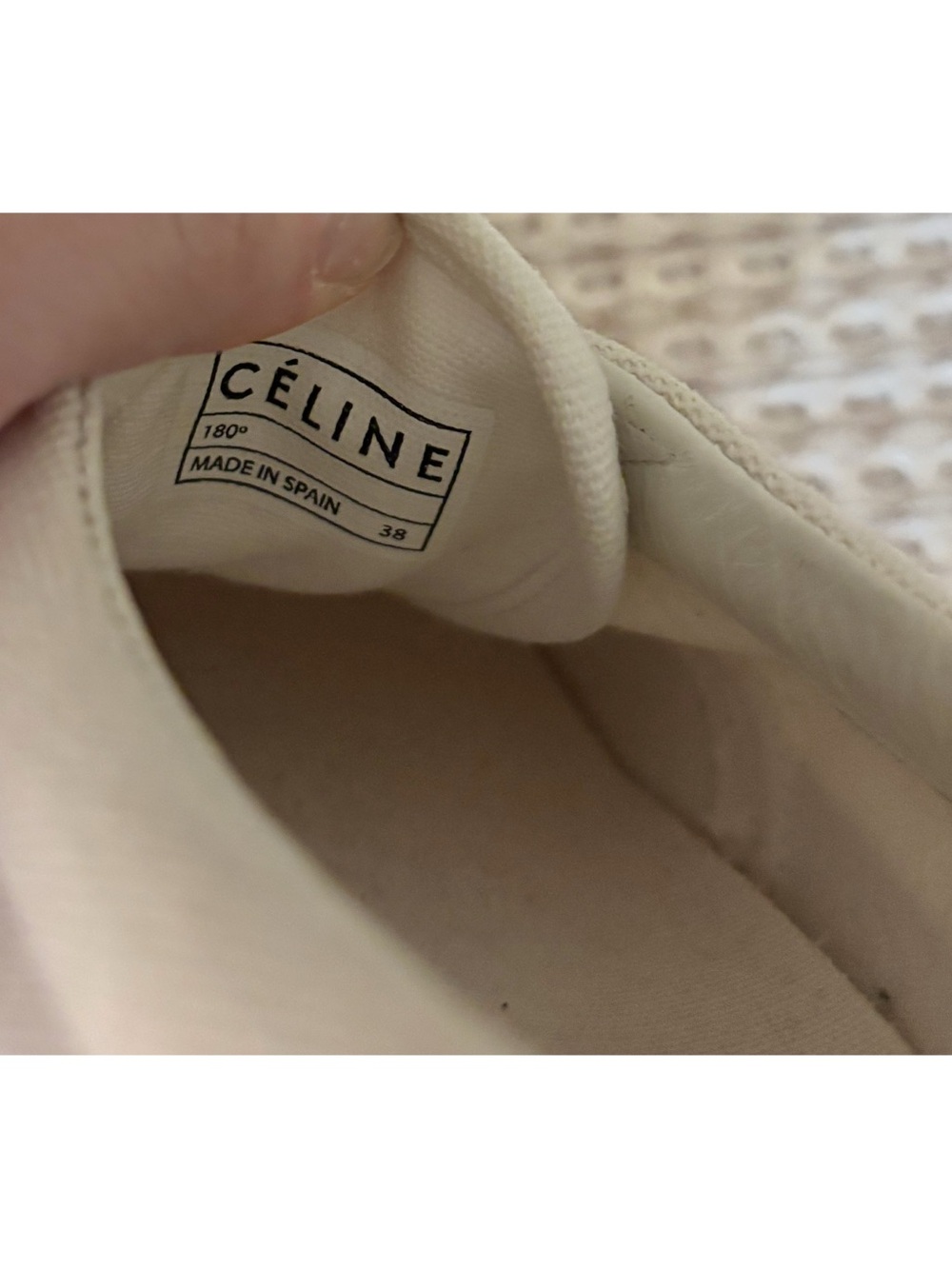 Celine Canvas Sneakers - Picture 6 of 7
